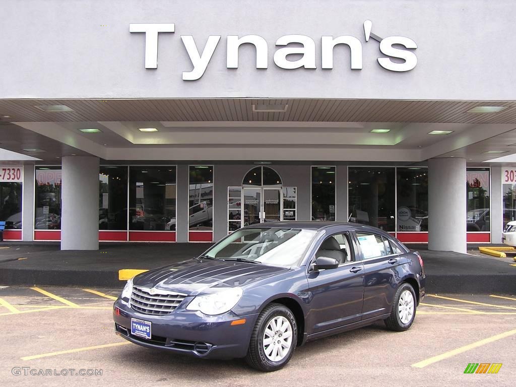 2008 Sebring LX Sedan - Modern Blue Pearl / Dark Slate Gray/Light Slate Gray photo #1