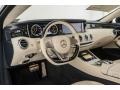 Porcelain/Black 2017 Mercedes-Benz S 550 4Matic Coupe Dashboard