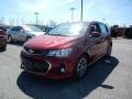 2017 Cajun Red Tintcoat Chevrolet Sonic LT Hatchback  photo #1