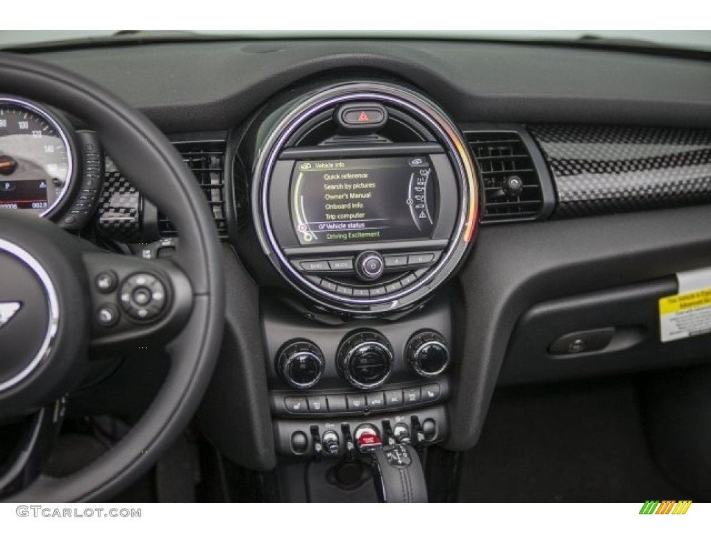 2017 Mini Convertible Cooper S Controls Photo #120107025