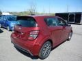 2017 Cajun Red Tintcoat Chevrolet Sonic LT Hatchback  photo #4