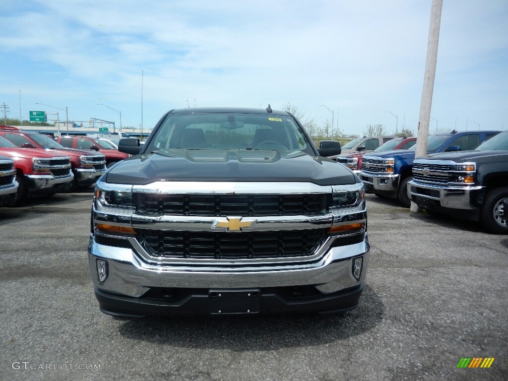 2017 Silverado 1500 LT Double Cab 4x4 - Black / Jet Black photo #2