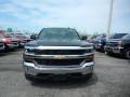 2017 Black Chevrolet Silverado 1500 LT Double Cab 4x4  photo #2