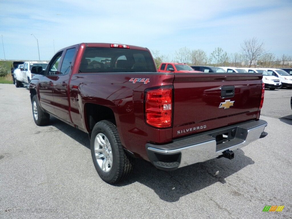 2017 Silverado 1500 LT Double Cab 4x4 - Siren Red Tintcoat / Jet Black photo #5