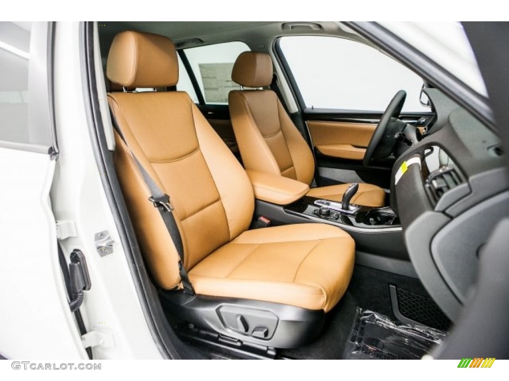 Saddle Brown Interior 2017 BMW X3 sDrive28i Photo #120107601
