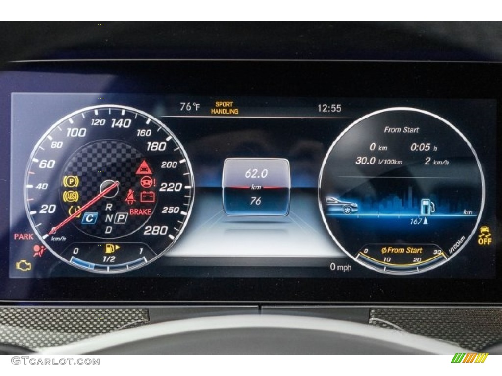 2017 Mercedes-Benz E 43 AMG 4Matic Sedan Gauges Photo #120107988