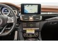 2017 Mercedes-Benz CLS Saddle Brown/Black Interior Controls Photo