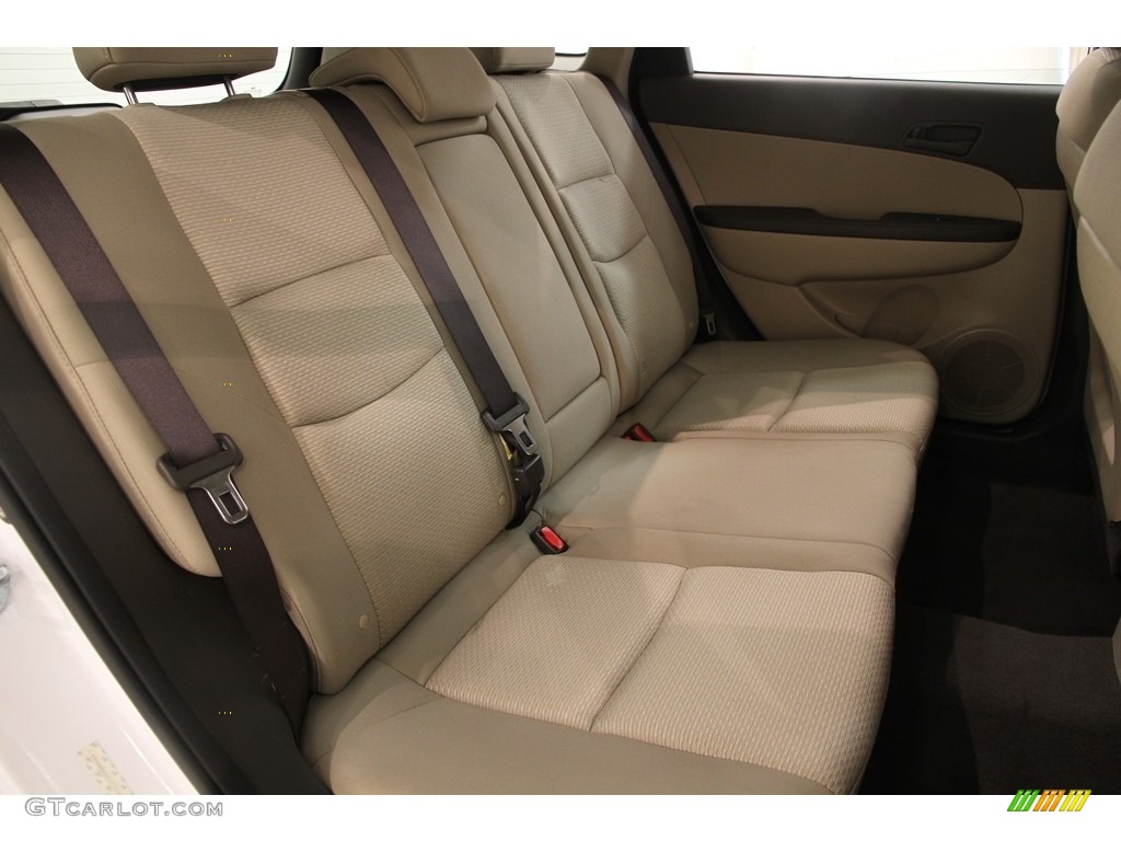 2012 Elantra GLS Touring - Monaco White / Beige photo #11
