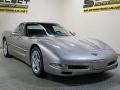 2000 Light Pewter Metallic Chevrolet Corvette Coupe  photo #3