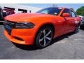 2017 Go Mango Dodge Charger SE  photo #1