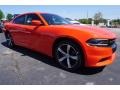 2017 Go Mango Dodge Charger SE  photo #4