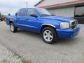 2007 Electric Blue Pearl Dodge Dakota ST Quad Cab 4x4  photo #7