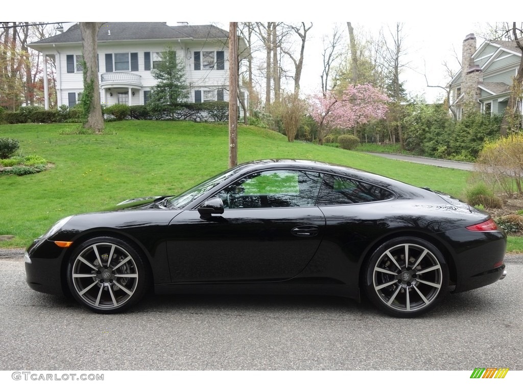 2013 911 Carrera Coupe - Black / Black photo #3