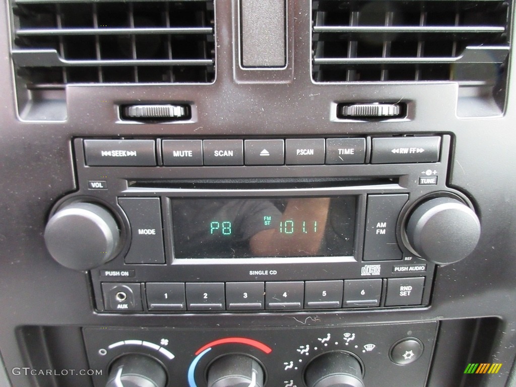 2007 Dakota ST Quad Cab 4x4 - Electric Blue Pearl / Medium Slate Gray photo #32