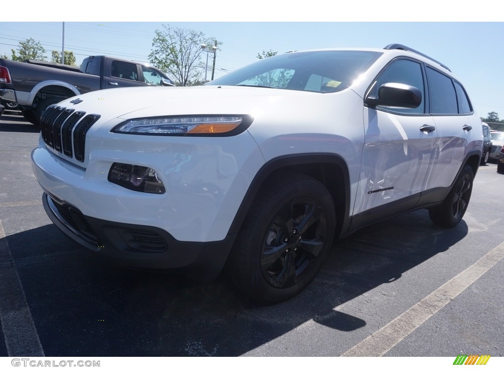 2017 Cherokee Sport - Bright White / Black photo #1