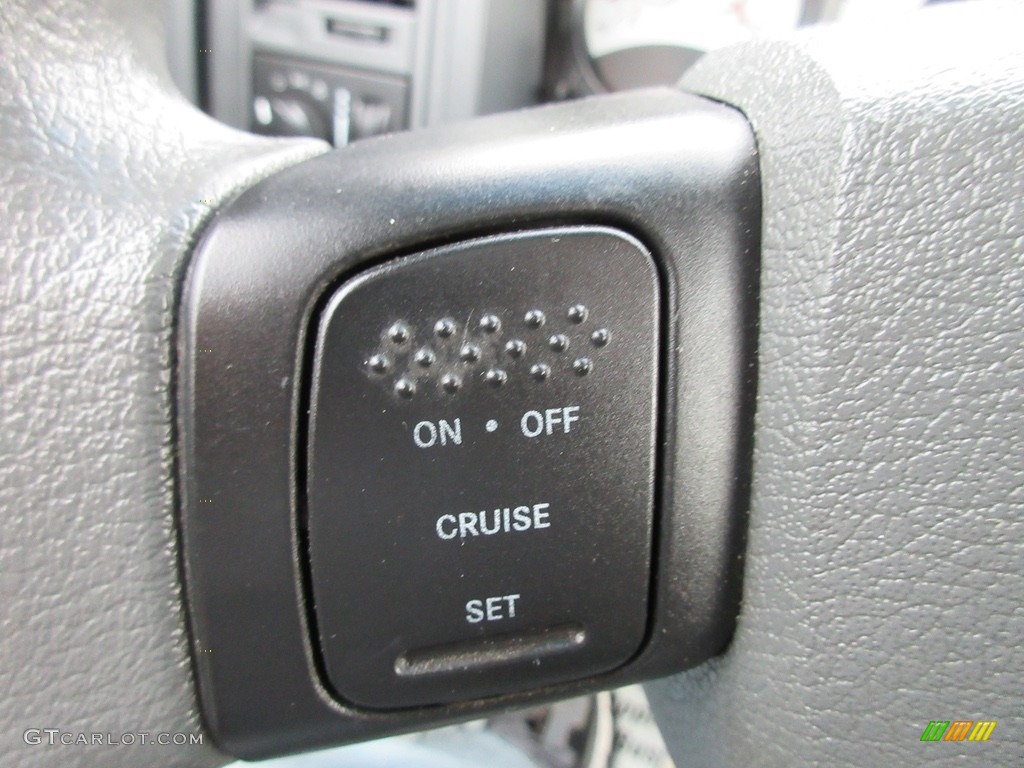 2007 Dakota ST Quad Cab 4x4 - Electric Blue Pearl / Medium Slate Gray photo #35