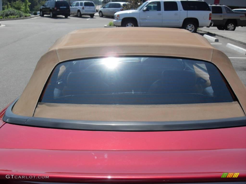 1998 Mustang GT Convertible - Laser Red / Saddle photo #10