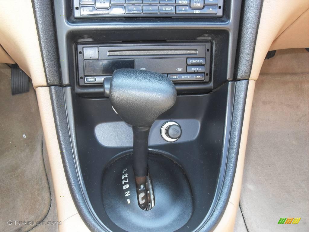 1998 Mustang GT Convertible - Laser Red / Saddle photo #14