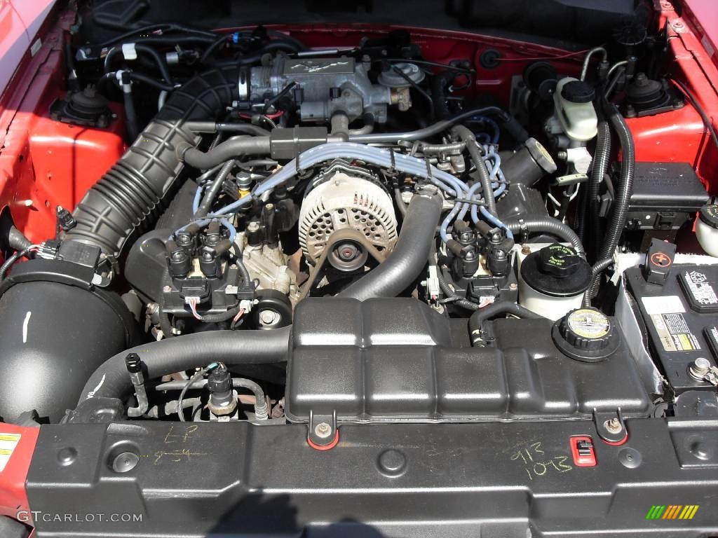 1998 Mustang GT Convertible - Laser Red / Saddle photo #22