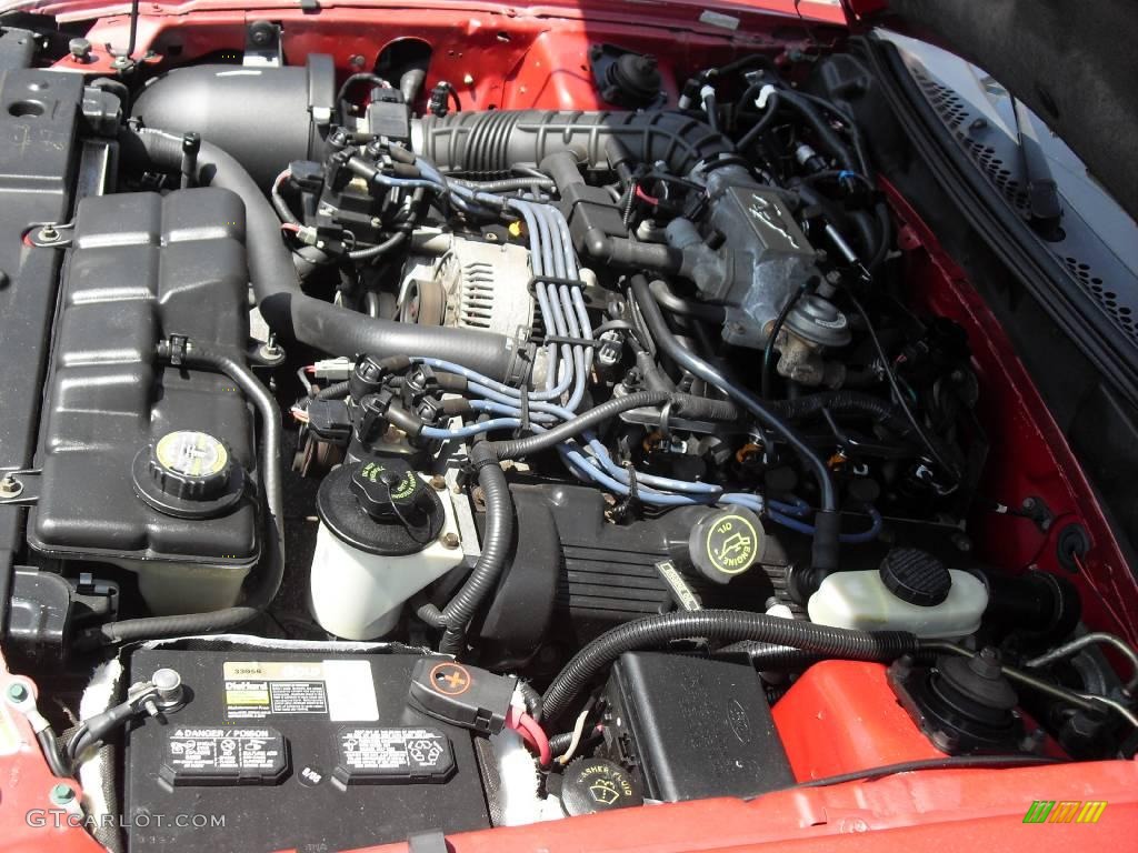 1998 Mustang GT Convertible - Laser Red / Saddle photo #23