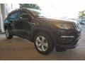 2017 Diamond Black Crystal Pearl Jeep Compass Latitude  photo #3