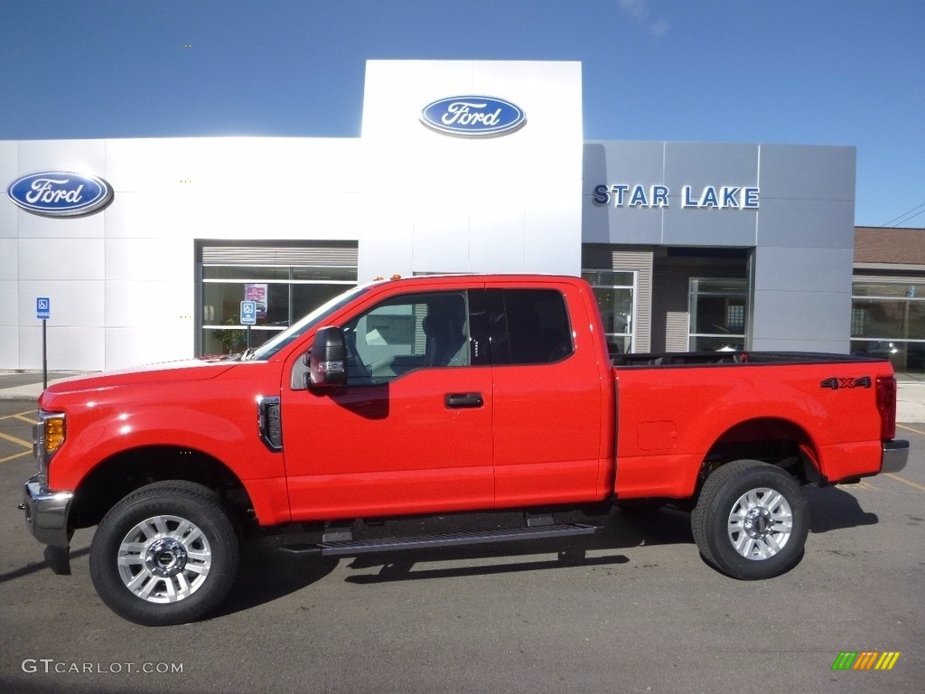 Race Red Ford F250 Super Duty