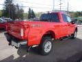 2017 Race Red Ford F250 Super Duty XLT SuperCab 4x4  photo #6