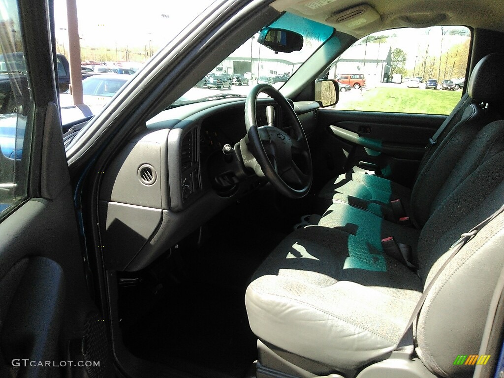 2003 Silverado 1500 Regular Cab - Arrival Blue Metallic / Dark Charcoal photo #7