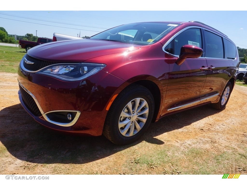 2017 Pacifica Touring L - Velvet Red Pearl / Black/Alloy photo #1