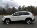 2017 Bright White Jeep Cherokee Limited  photo #1