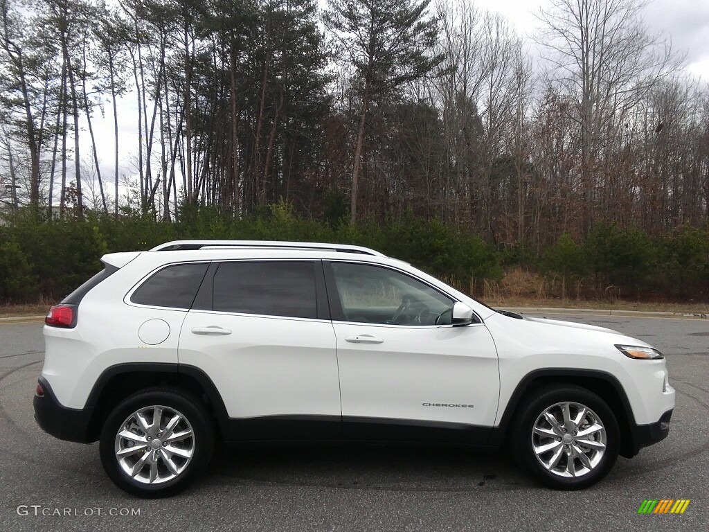 Bright White 2017 Jeep Cherokee Limited Exterior Photo #120114834