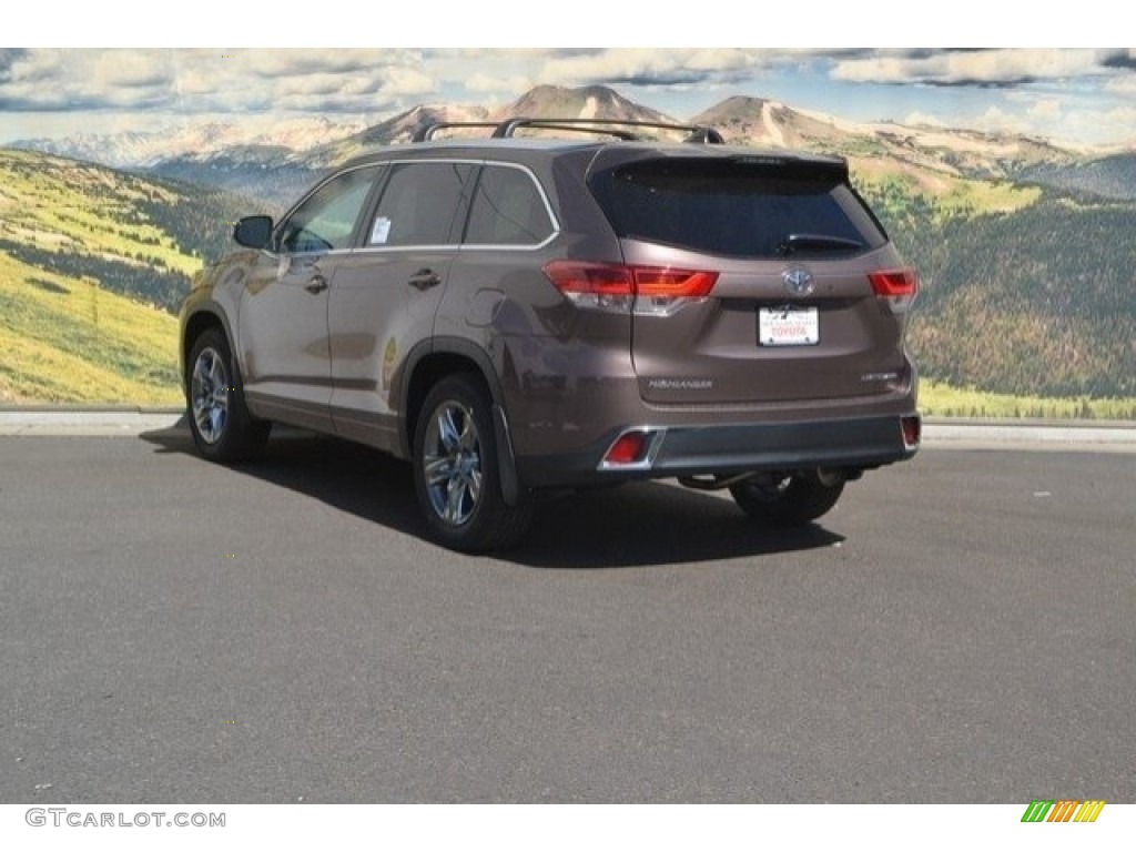 Toasted Walnut Pearl 2017 Toyota Highlander Limited AWD Exterior Photo #120115164