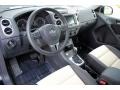 Beige/Black Prime Interior Photo for 2017 Volkswagen Tiguan #120115440