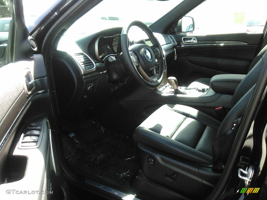 2017 Grand Cherokee Limited 4x4 - Diamond Black Crystal Pearl / Black photo #3