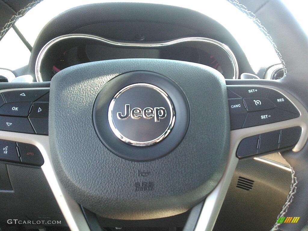 2017 Grand Cherokee Limited 4x4 - Diamond Black Crystal Pearl / Black photo #6