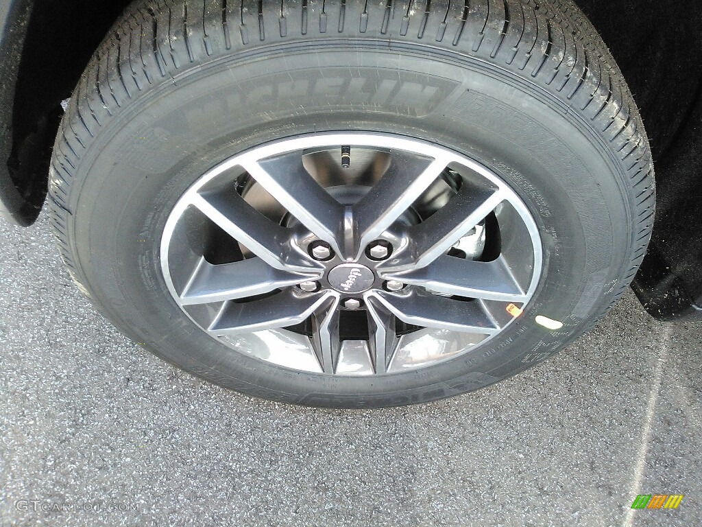 2017 Grand Cherokee Limited 4x4 - Diamond Black Crystal Pearl / Black photo #13