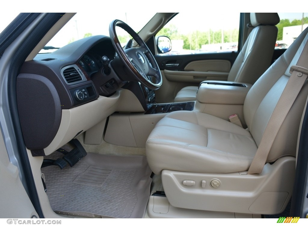 2008 Yukon Denali AWD - Gold Mist Metallic / Cocoa/Light Cashmere photo #9