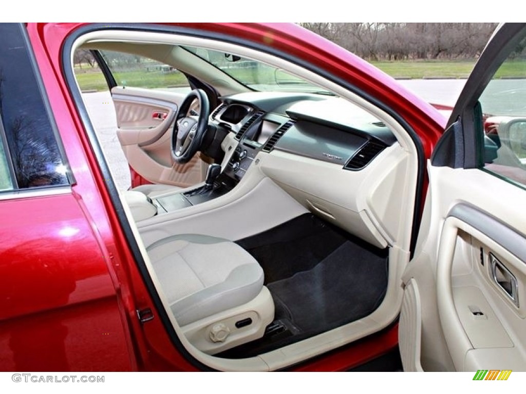 2015 Taurus SEL - Ruby Red Metallic / Dune photo #11