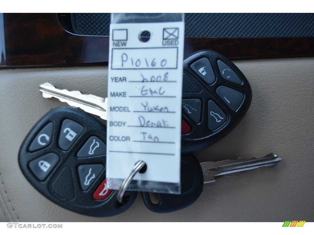 2008 Yukon Denali AWD - Gold Mist Metallic / Cocoa/Light Cashmere photo #28