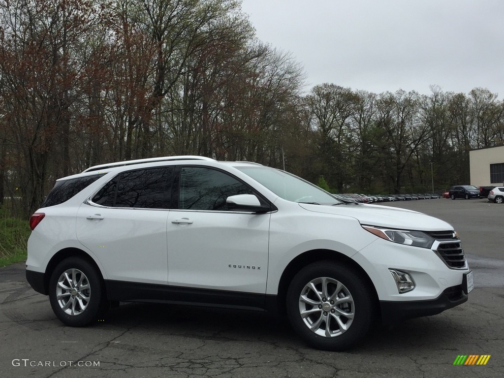 2018 Equinox LT AWD - Summit White / Jet Black photo #3