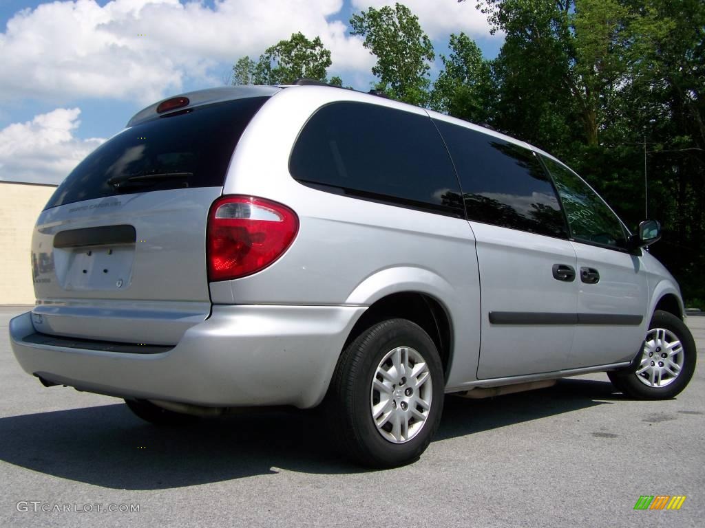 2006 Grand Caravan SE - Bright Silver Metallic / Medium Slate Gray photo #4