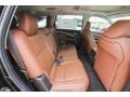 2017 Acura MDX Espresso Interior Rear Seat Photo