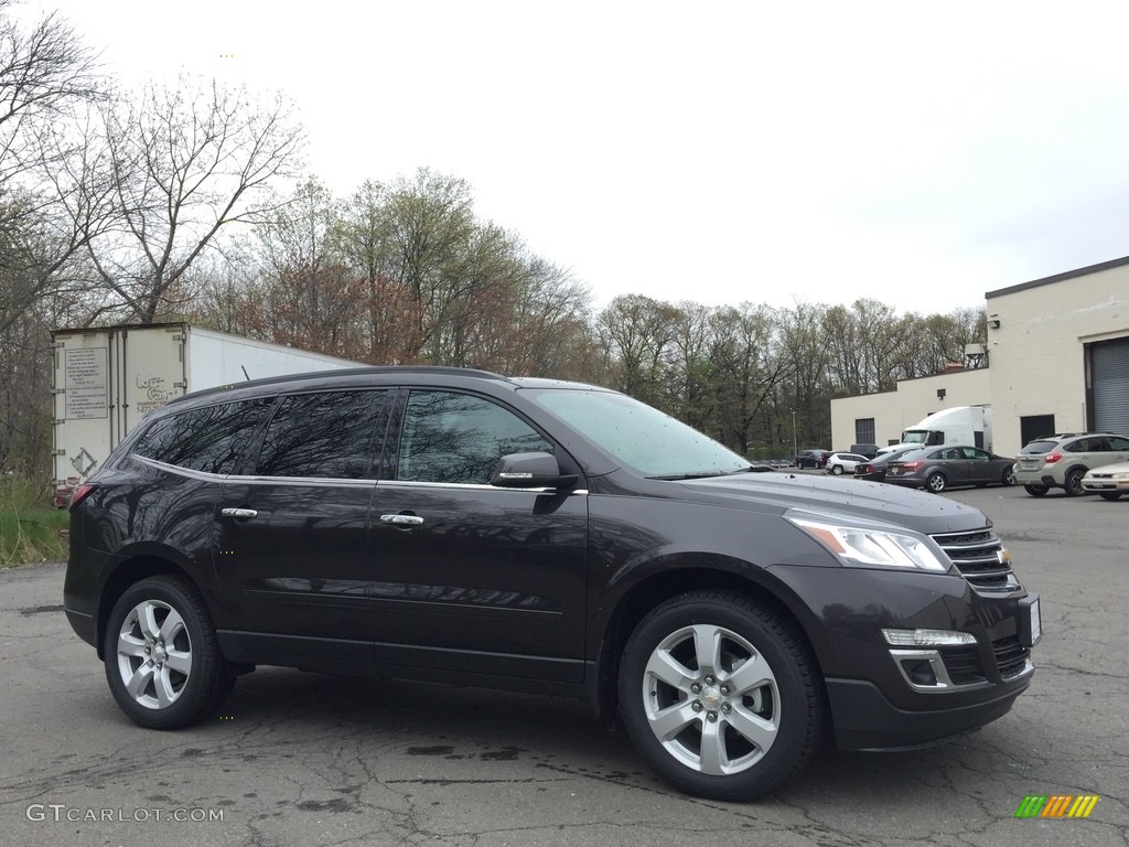 2017 Traverse LT AWD - Tungsten Metallic / Ebony photo #3