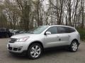 2017 Silver Ice Metallic Chevrolet Traverse LT AWD  photo #1