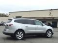 2017 Silver Ice Metallic Chevrolet Traverse LT AWD  photo #4