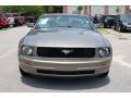 2005 Mineral Grey Metallic Ford Mustang V6 Premium Convertible  photo #14