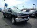 2017 Graphite Metallic Chevrolet Silverado 1500 LT Crew Cab 4x4  photo #3