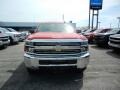 2017 Red Hot Chevrolet Silverado 2500HD Work Truck Double Cab 4x4  photo #2