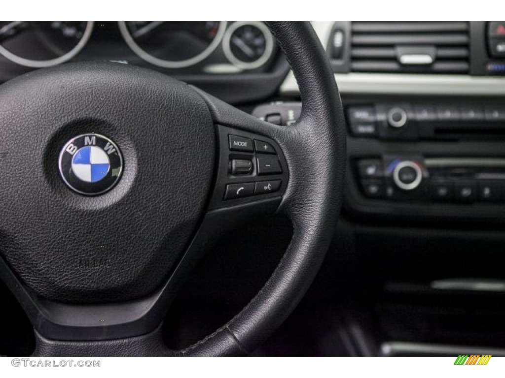 2014 3 Series 320i Sedan - Mineral Grey Metallic / Black photo #14