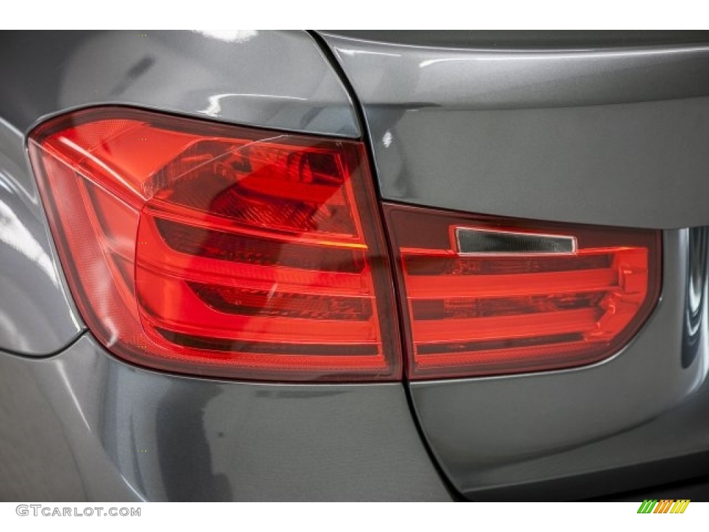 2014 3 Series 320i Sedan - Mineral Grey Metallic / Black photo #20